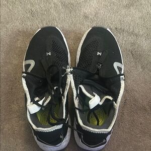 Nike Black and White Athletic Shoes